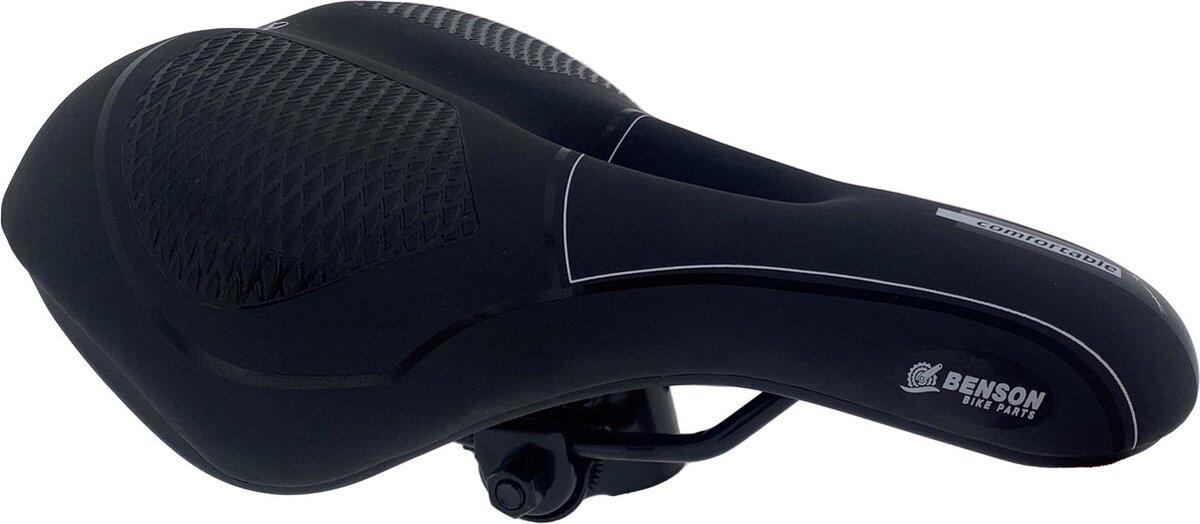 Fietszadel Heren Comfort Zwart Waterdicht 4/4