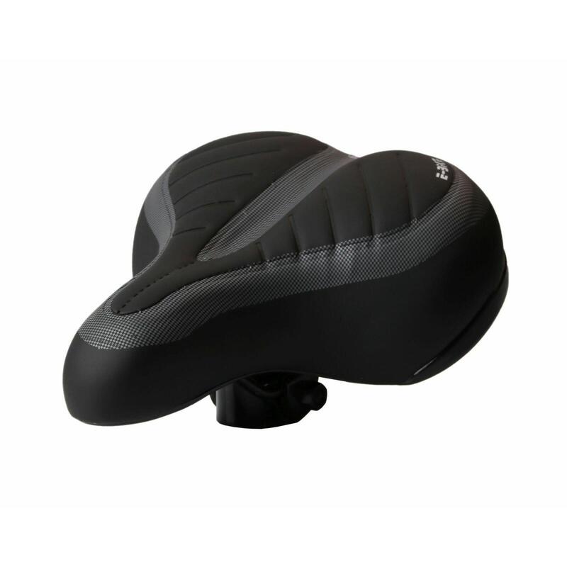 Fietszadel Comfort Dames - Selle Fiets Zwart Waterdicht