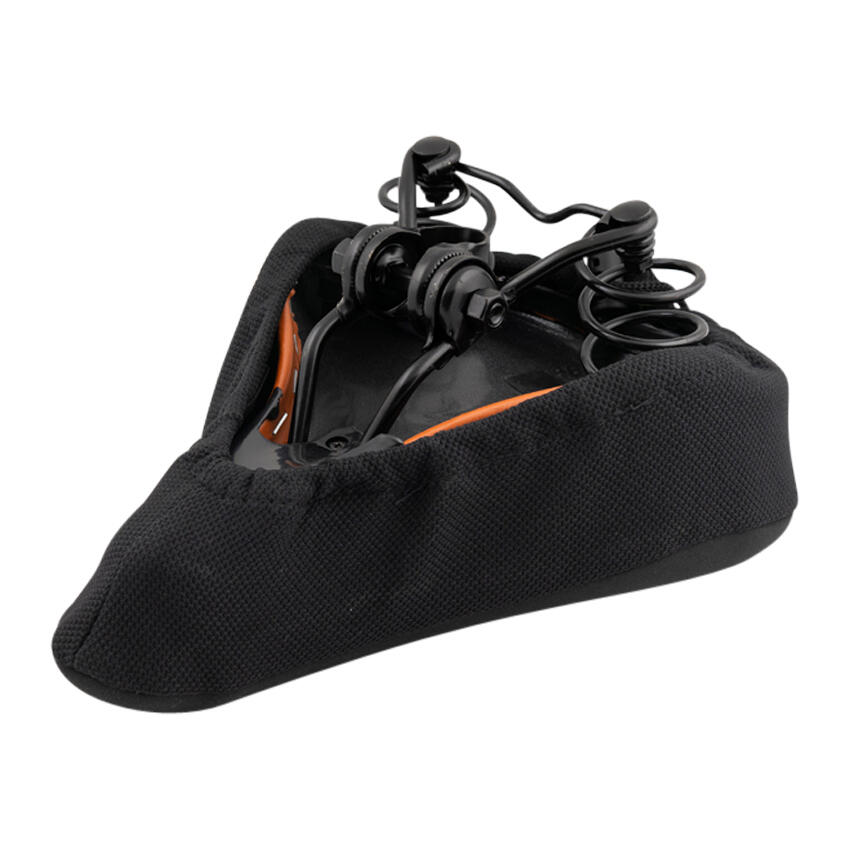 Fietszadeldek Comfort met Gel - Dames/Heren - Zwart 2/7