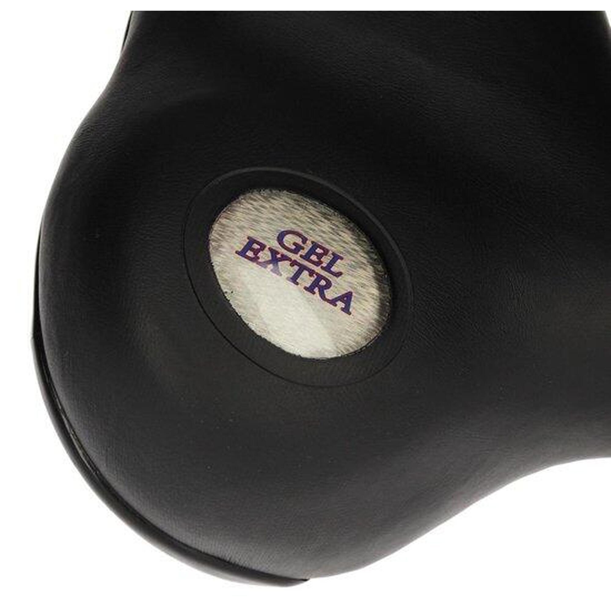 Selle de vélo Dames/Hommes Siège Gel Confort Noir