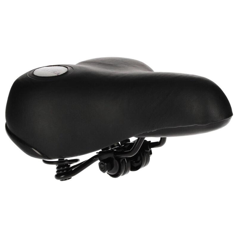 Selle de vélo Dames/Hommes Siège Gel Confort Noir