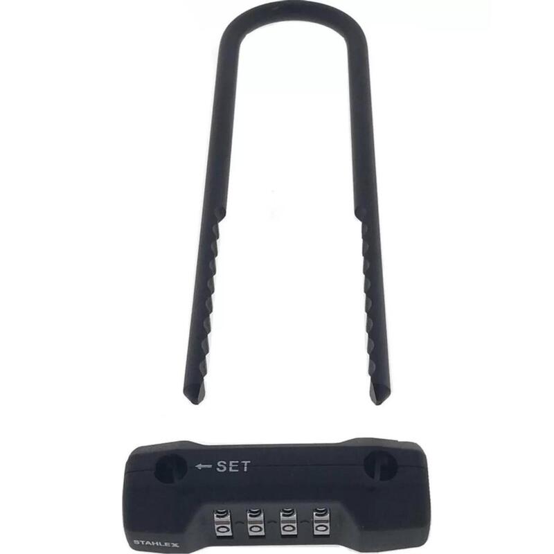 Lacăt pentru bicicletă cu combinație numerică 75x200 mm