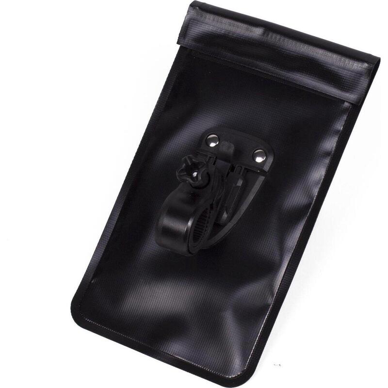 Étui pour téléphone portable vélo noir imperméable à l'eau