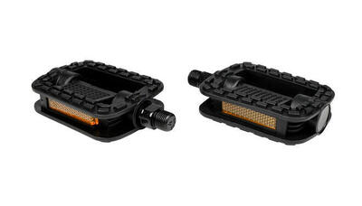 Pedalset Fahrrad Anti-Rutsch Schwarz