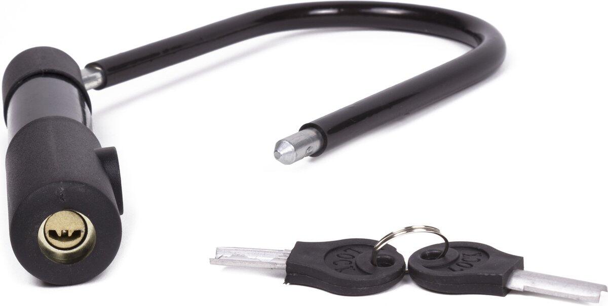 Cadenas pour vélo Cadenas en U Noir 150x185mm 2/3
