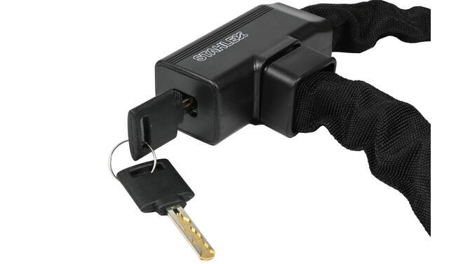 Cadenas pour vélo chaîne Ø 6 x 1000 mm Noir 2/5