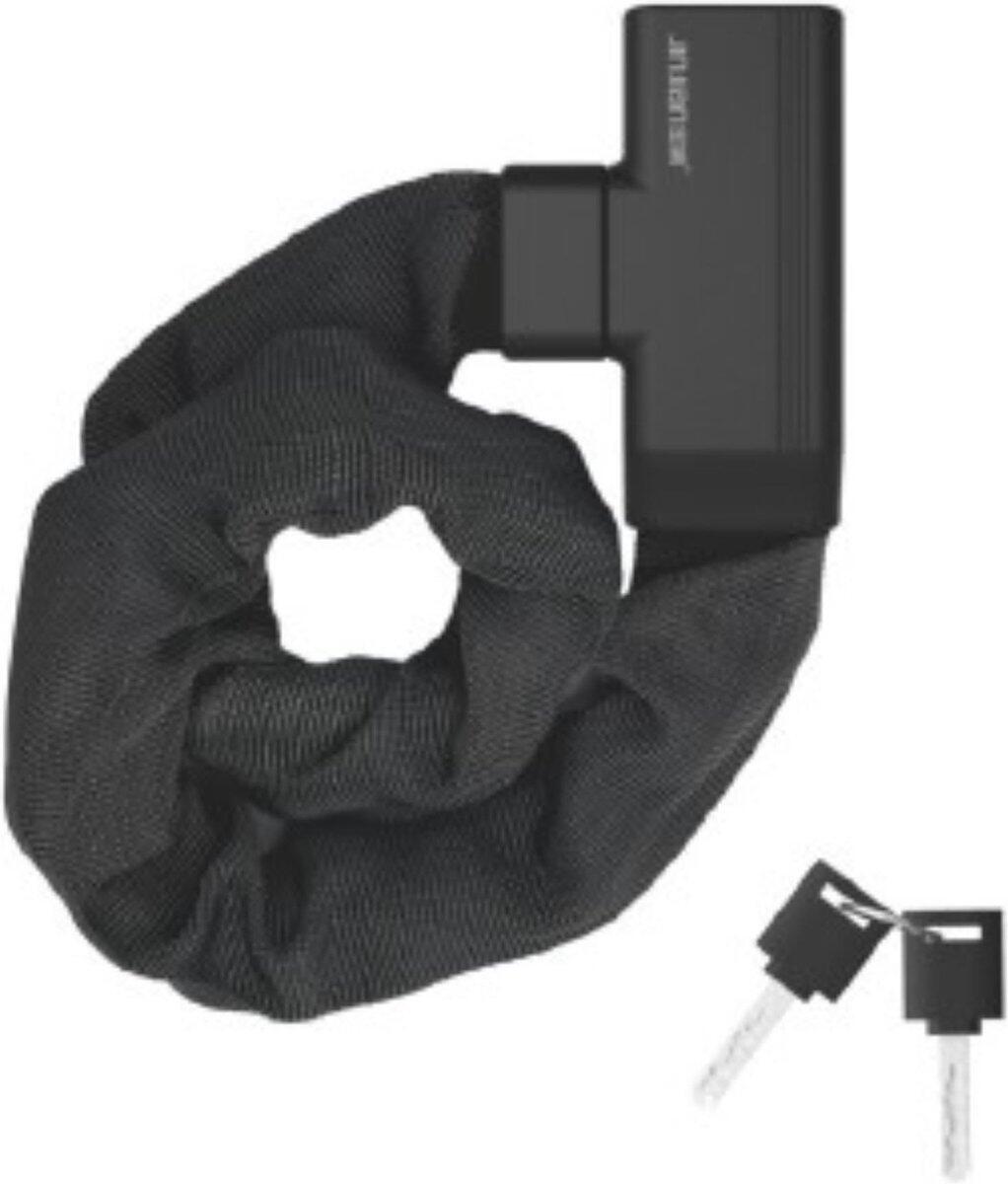 Lucchetto a catena per bicicletta  Ø 6 x 1400 mm - Nero 3/4