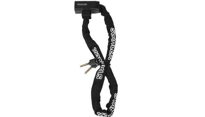 Cadenas pour vélo chaîne Ø 6 x 1000 mm Noir 3/5
