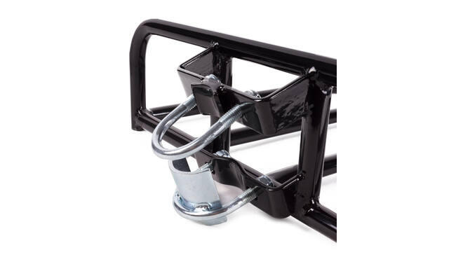 Portaequipajes delantero para bicicleta urbana negra 3/6