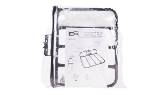 Portaequipajes delantero para bicicleta urbana negra 6/6