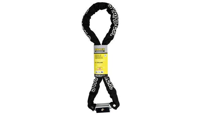 Cadenas pour vélo Cadenas à chaîne 8mm x 120cm noir 7/7