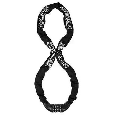 Chain lock - Combination lock Type 978 - 7 x 1400 mm - Black