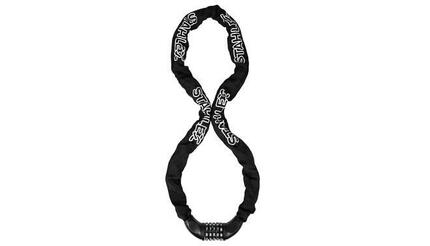 Kettenschloss - Zahlenschloss Typ 978 - 7 x 1400 mm - Schwarz