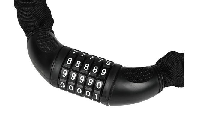 Serrure à chaîne - Type 978 - 7 x 1400 mm - Noir 3/4