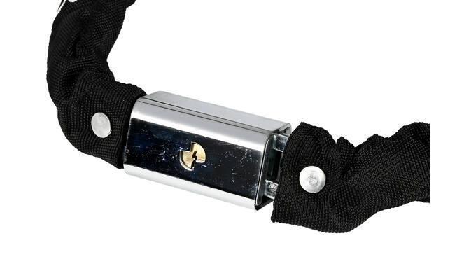 Cadenas pour vélo Cadenas à chaîne 8mm x 120cm noir 4/7