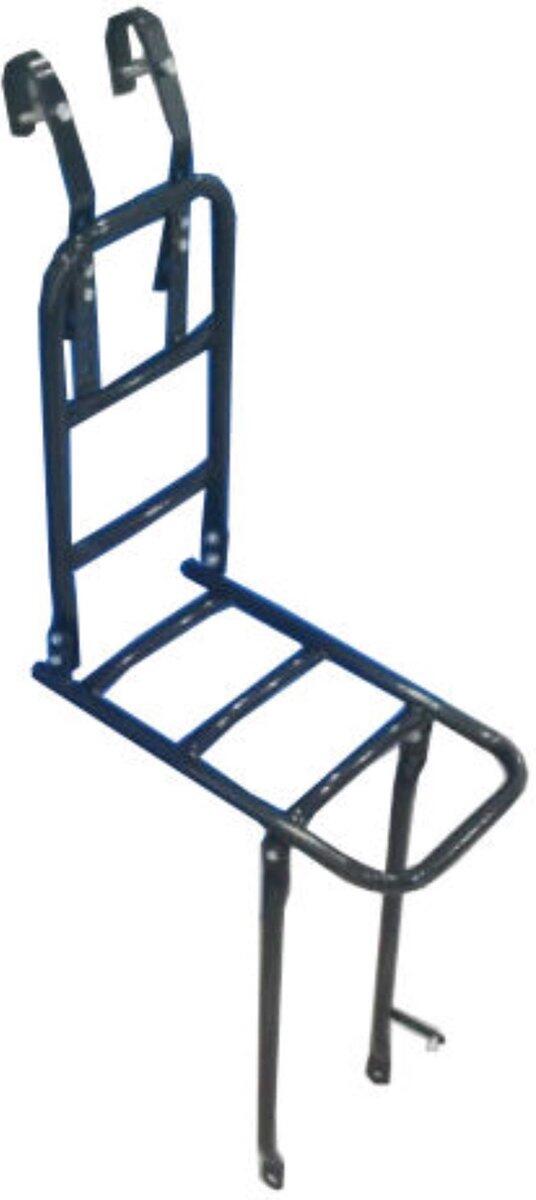 Portabultos para bicicleta, negro 3/4