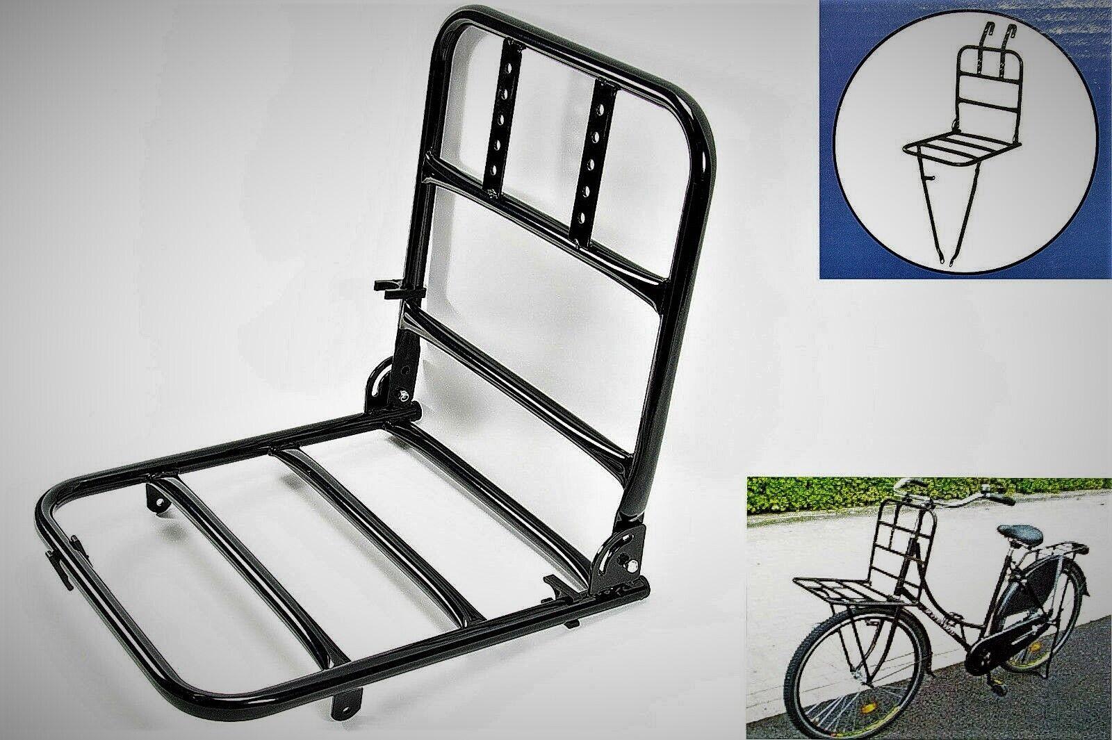 Portabultos para bicicleta, negro 4/4