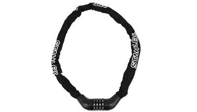 Kettingslot ø5,5mm/90cm cijferslot zwart