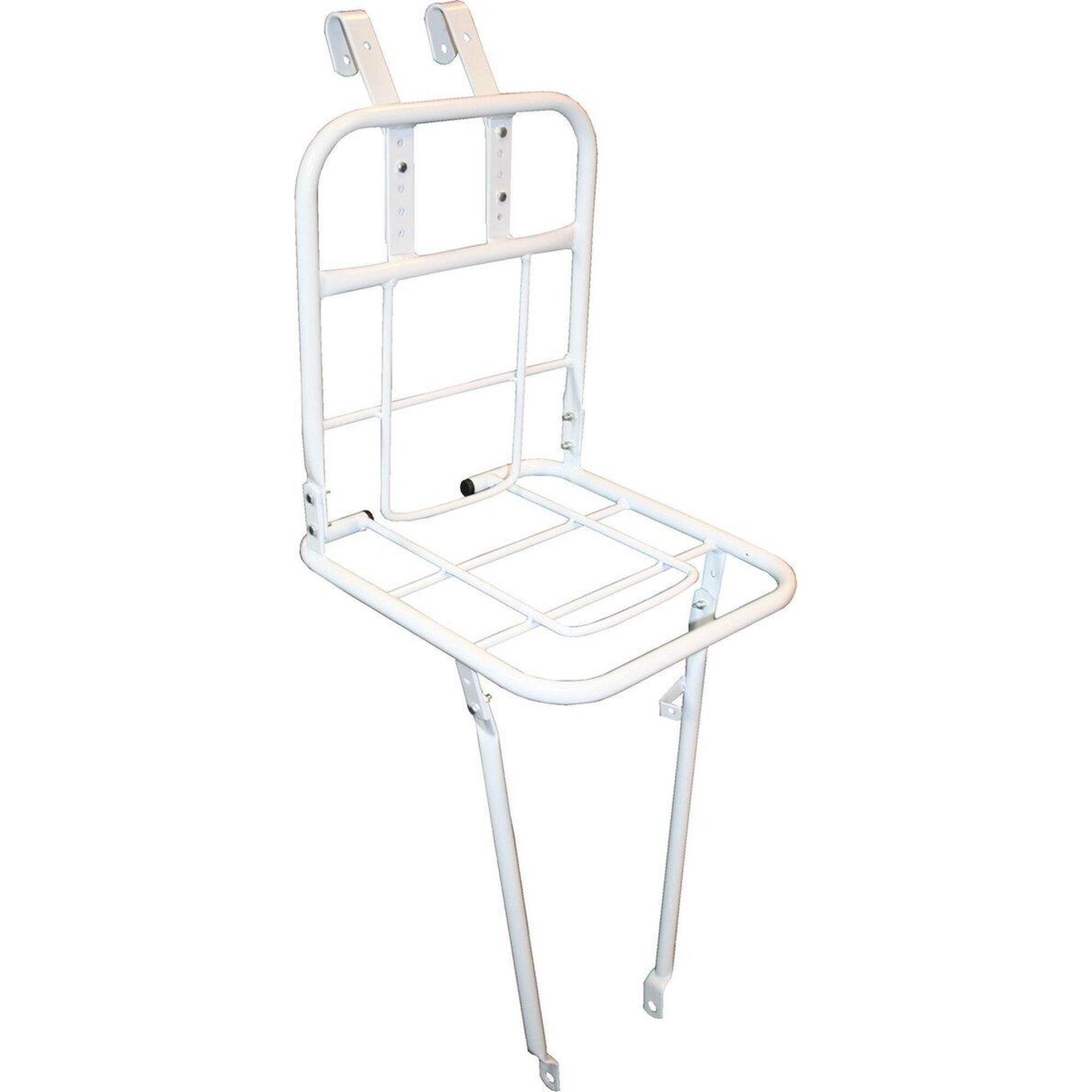 Portebagages avant pour vélo Blanc BENSON Decathlon