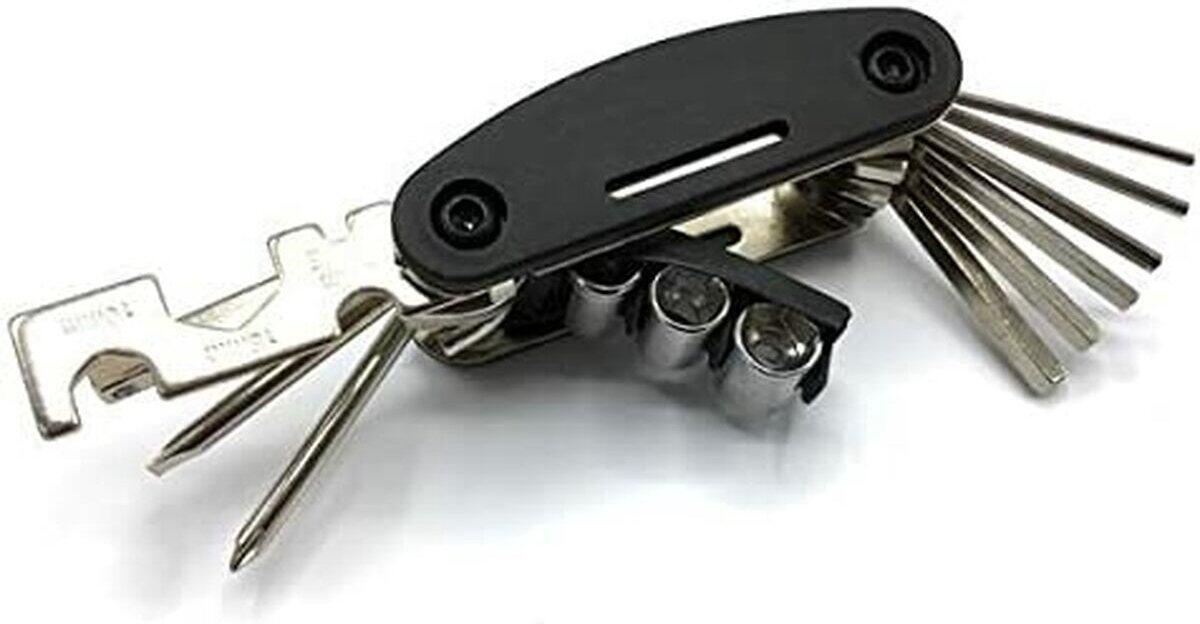 Fiets Banden Reparatieset Met Tas - 17 delig 3/6