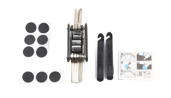 Fahrradreifen-Reparaturset mit Tasche – 17-teilig