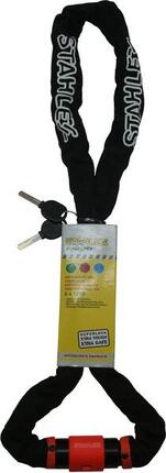 Cadenas pour vélo Cadenas à chaîne 6 x 1200 mm noir