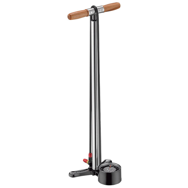 2951 Lezyne Alloy HP Floor Drive Tall 66.5 cm, Silver