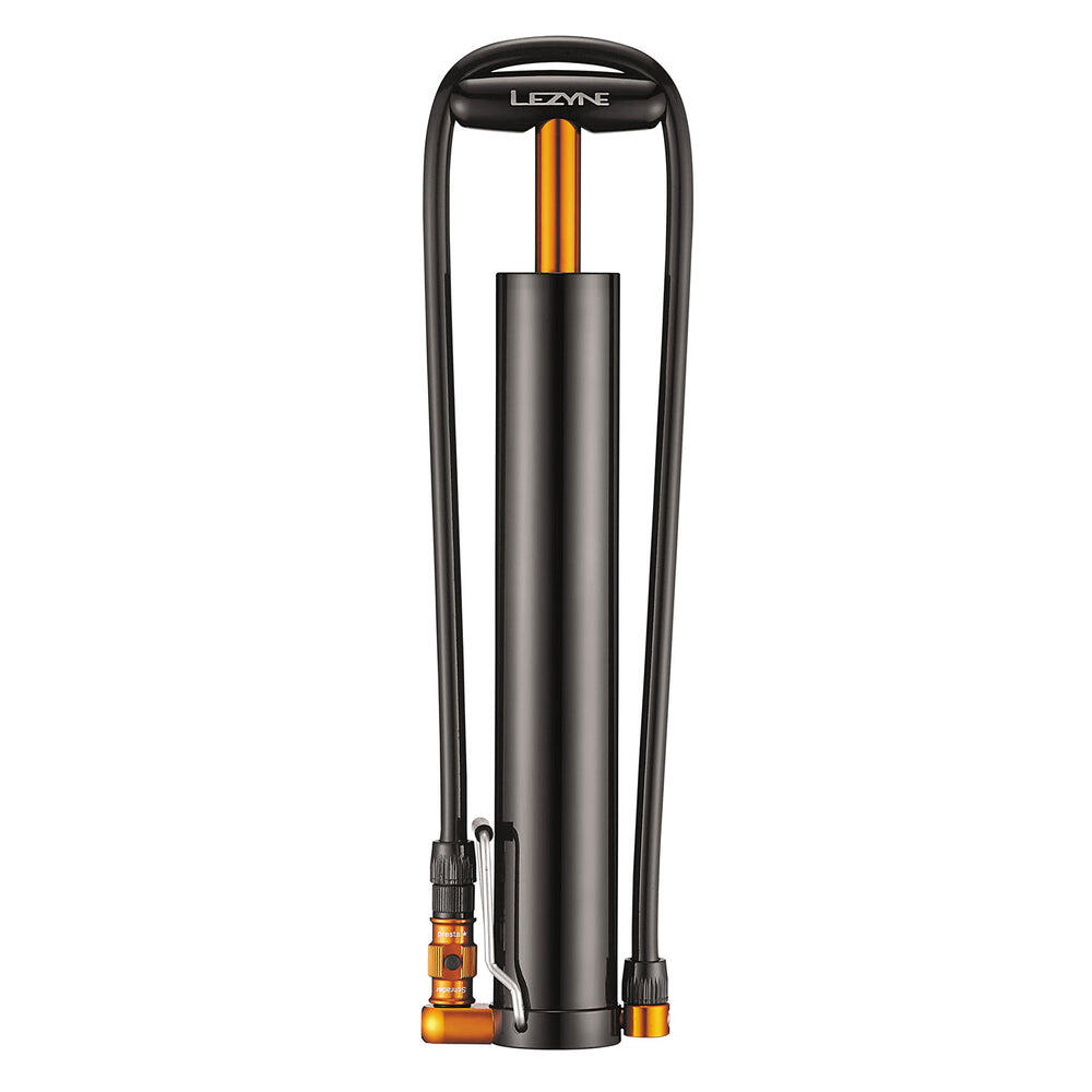 Pompe à Main Lezyne Micro Floor Drive XL (Max 35 psi / 2.4 bar) Noir / Or 2/5