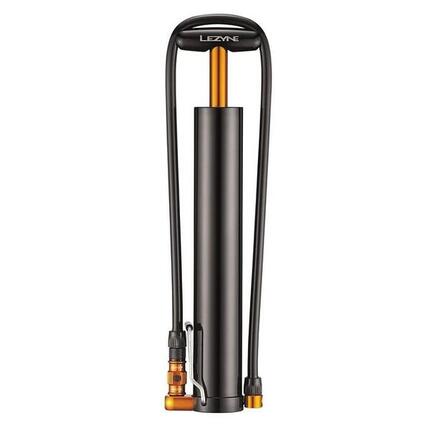 Pompe à Main Lezyne Micro Floor Drive XL (Max 35 psi / 2.4 bar) Noir / Or