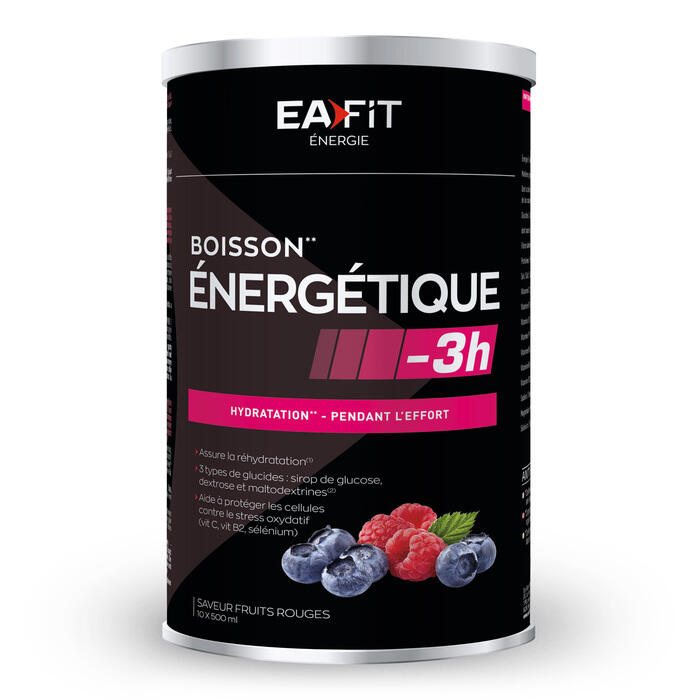 EAFIT Boisson Energetique -3h Fruits Rouges 500g