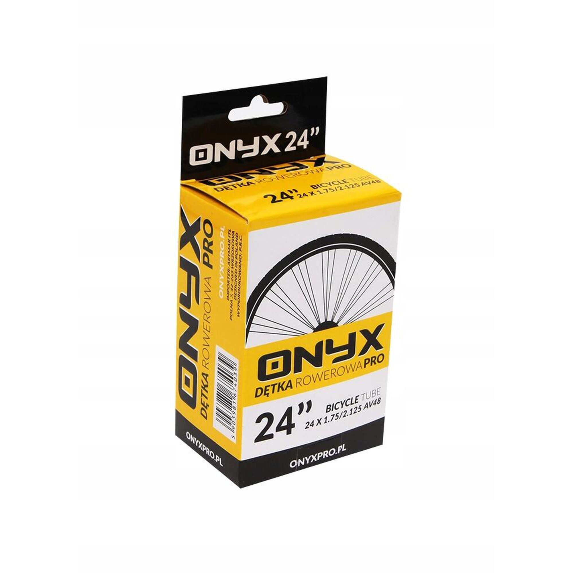 Dętka rowerowa Onyx 24x1.75/2.125 AV samochodowy 48mm