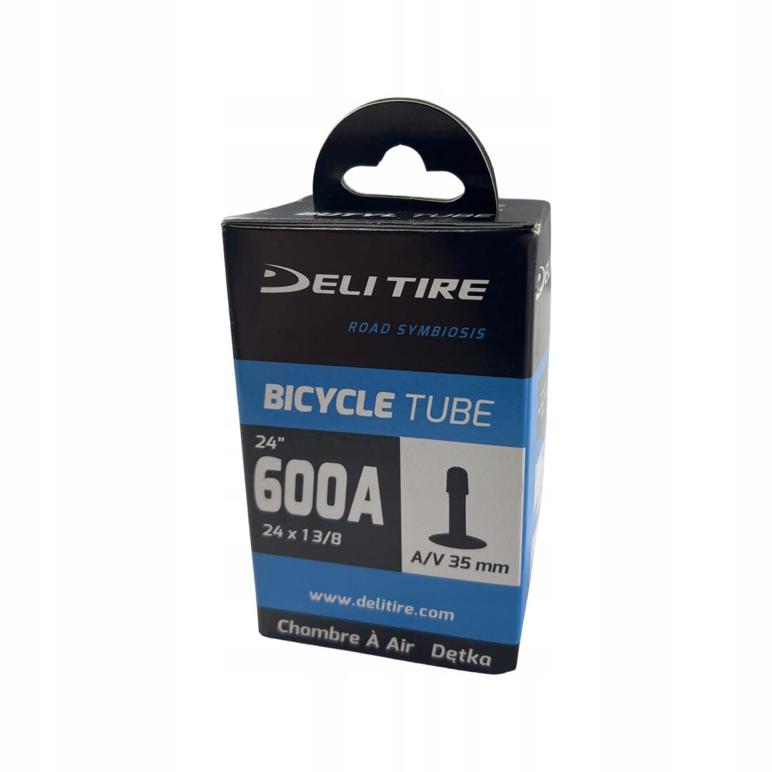 Dętka rowerowa Deli Tire 24x1 3/8 wózki inalidzkie 2/3