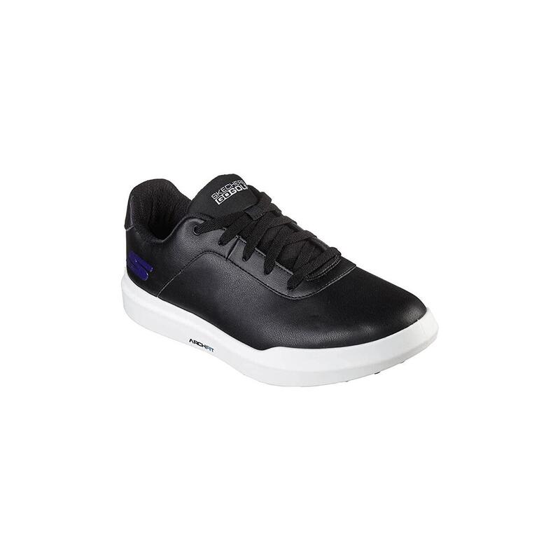 Skechers Hombres 2022 Go Golf Drive 5, Negro/Blanco, 45 EU