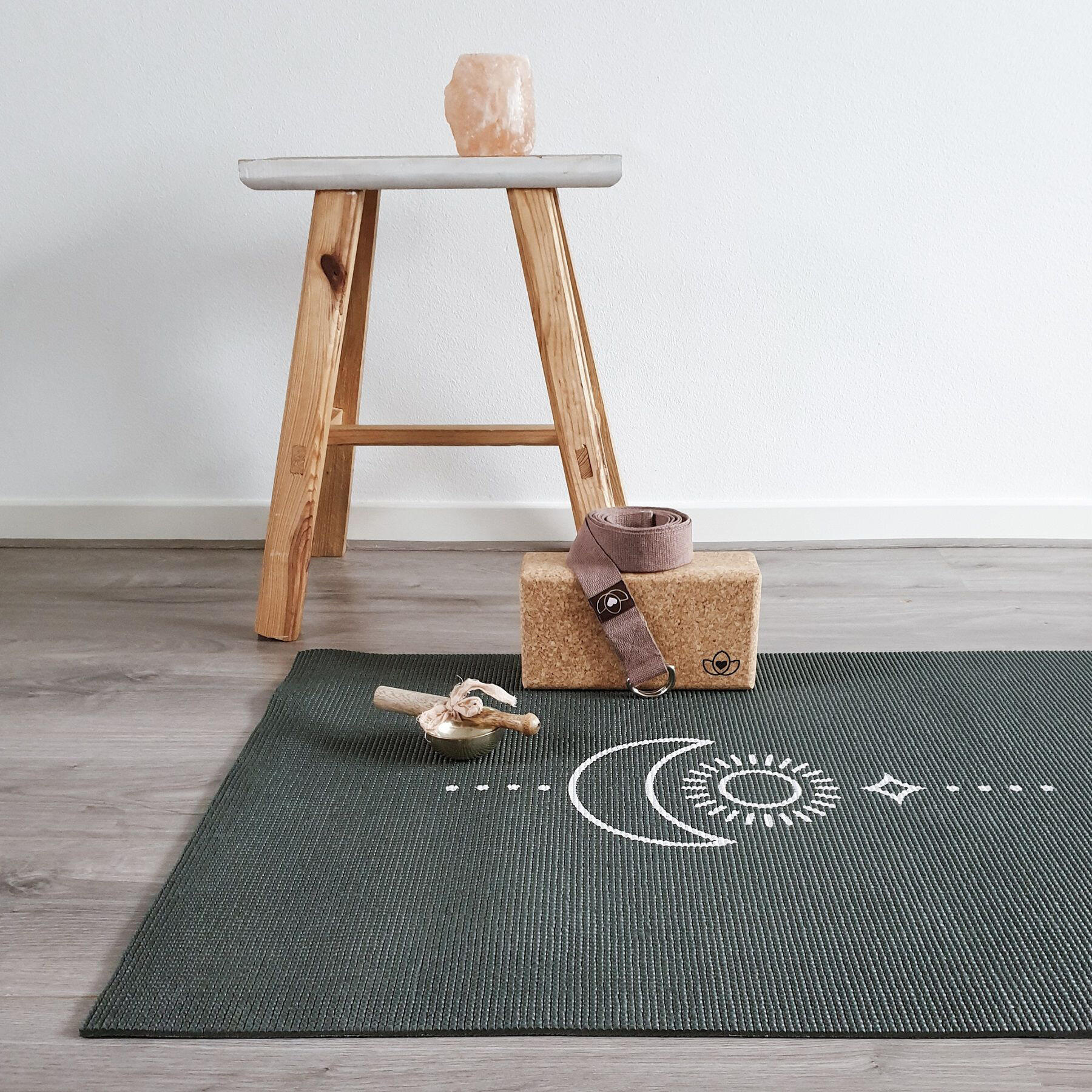 Lotus Yoga riem extra lang taupe 5/5