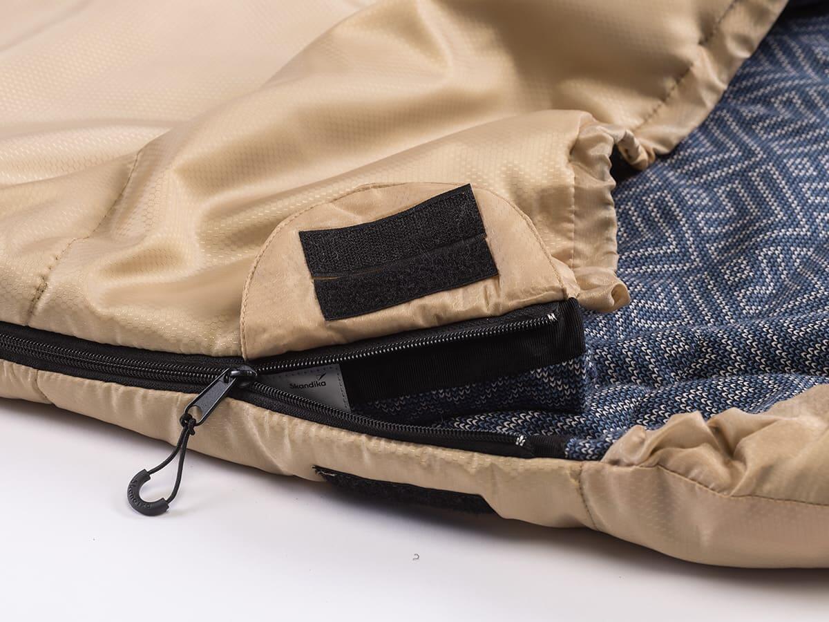 Sac de couchage Dundee - 220x80cm - camping - 3 saisons - jumelable - zip gauche 5/7