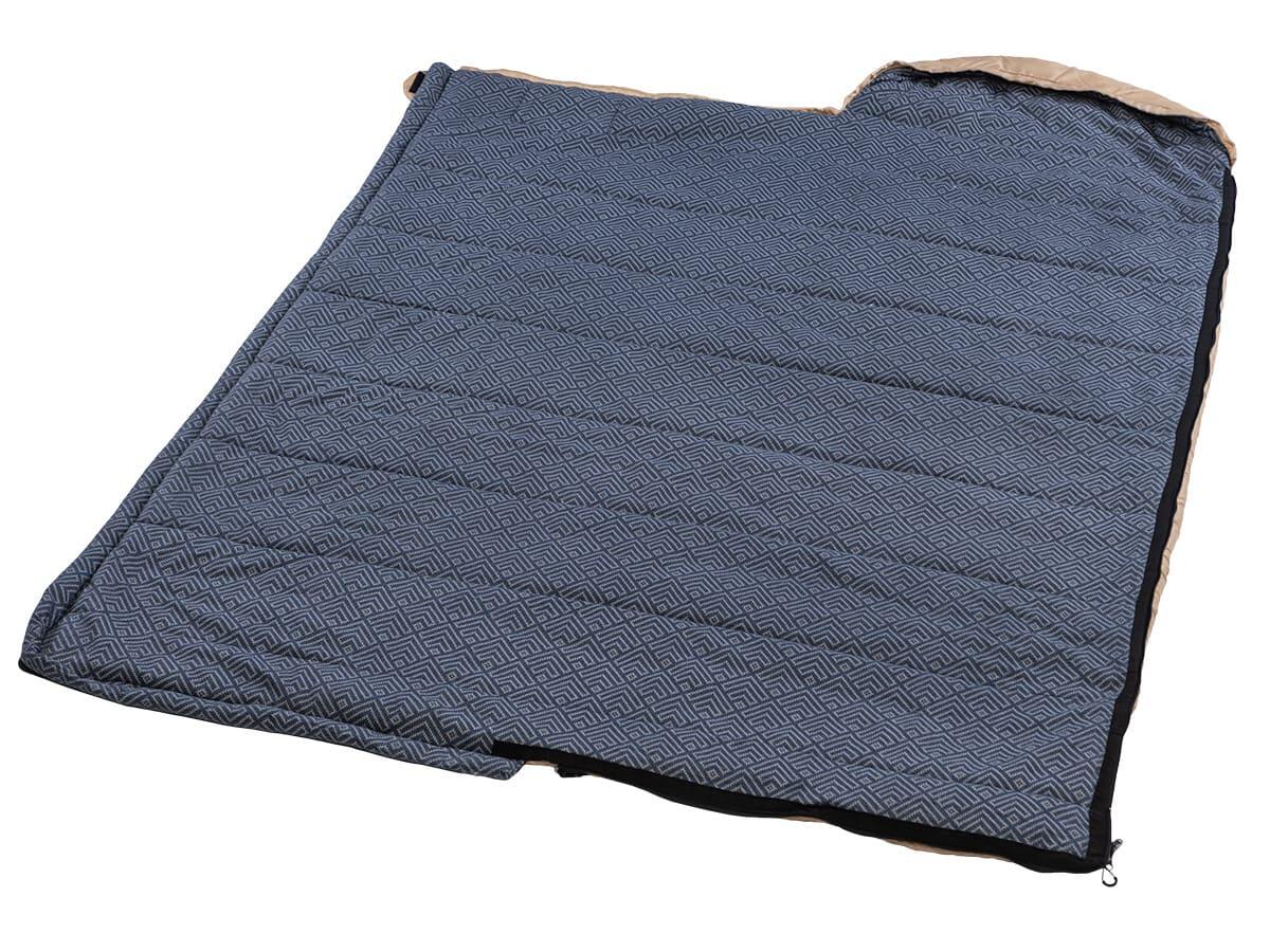 Sac de couchage Dundee - 220x80cm - camping - 3 saisons - jumelable - zip gauche 4/7