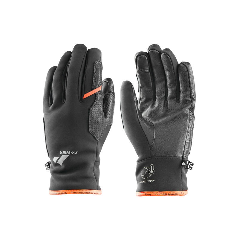 Gants WEISSKUGEL orange imperméable