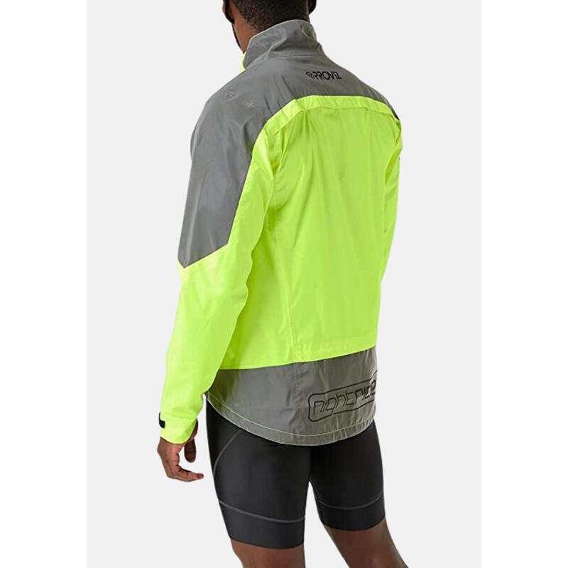 Jacke Nightrider gelb reflektierend