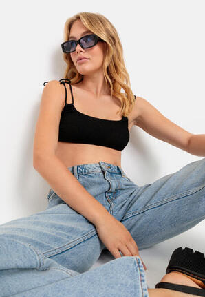 Damen Bustier-Bikini-Top