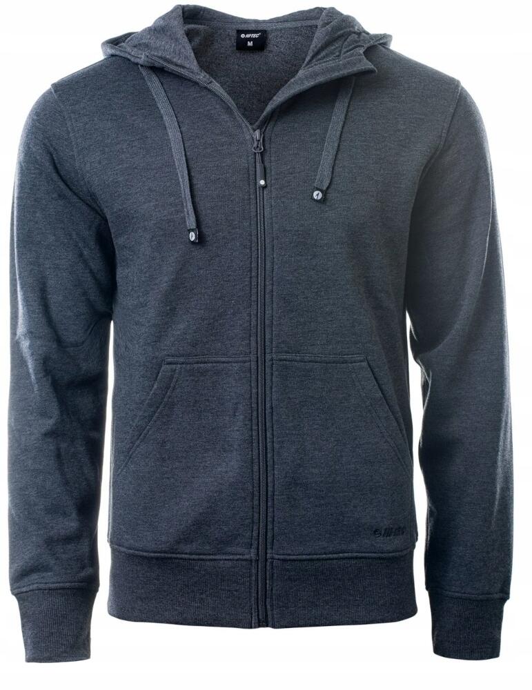 Felpa con Cappuccio Hi-Tec Silian II Blu Navy 5/5