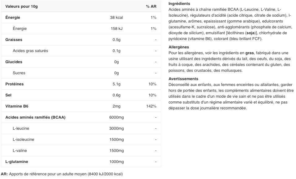 BCAA en poudre - BCAA Xplode Powder - Mojito 2/3