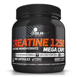 Créatine monohydrate - Creatine 1250 Mega Caps