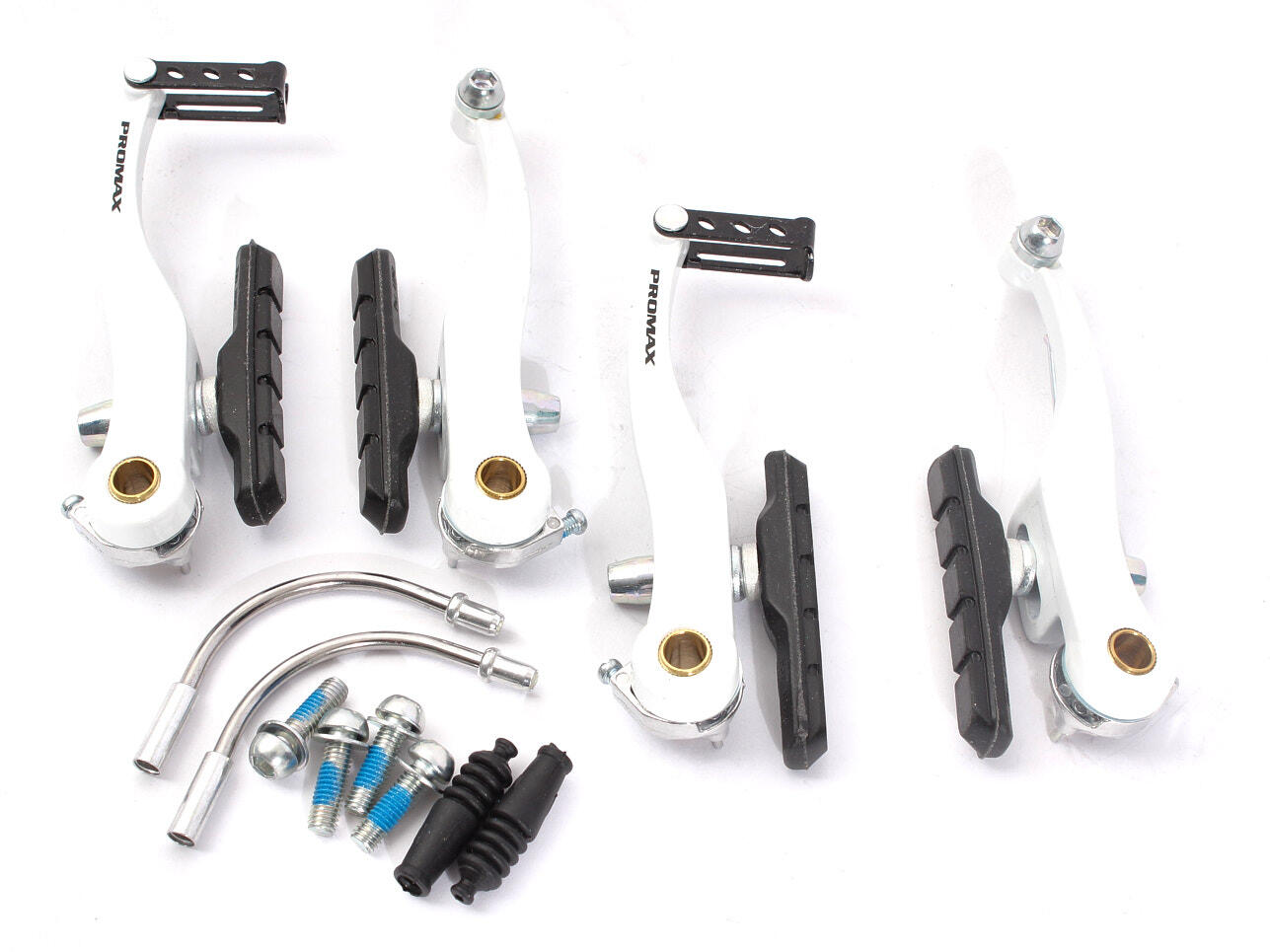 BMX V-brake set delantero y trasero KHE PROMAX blanco 5/5