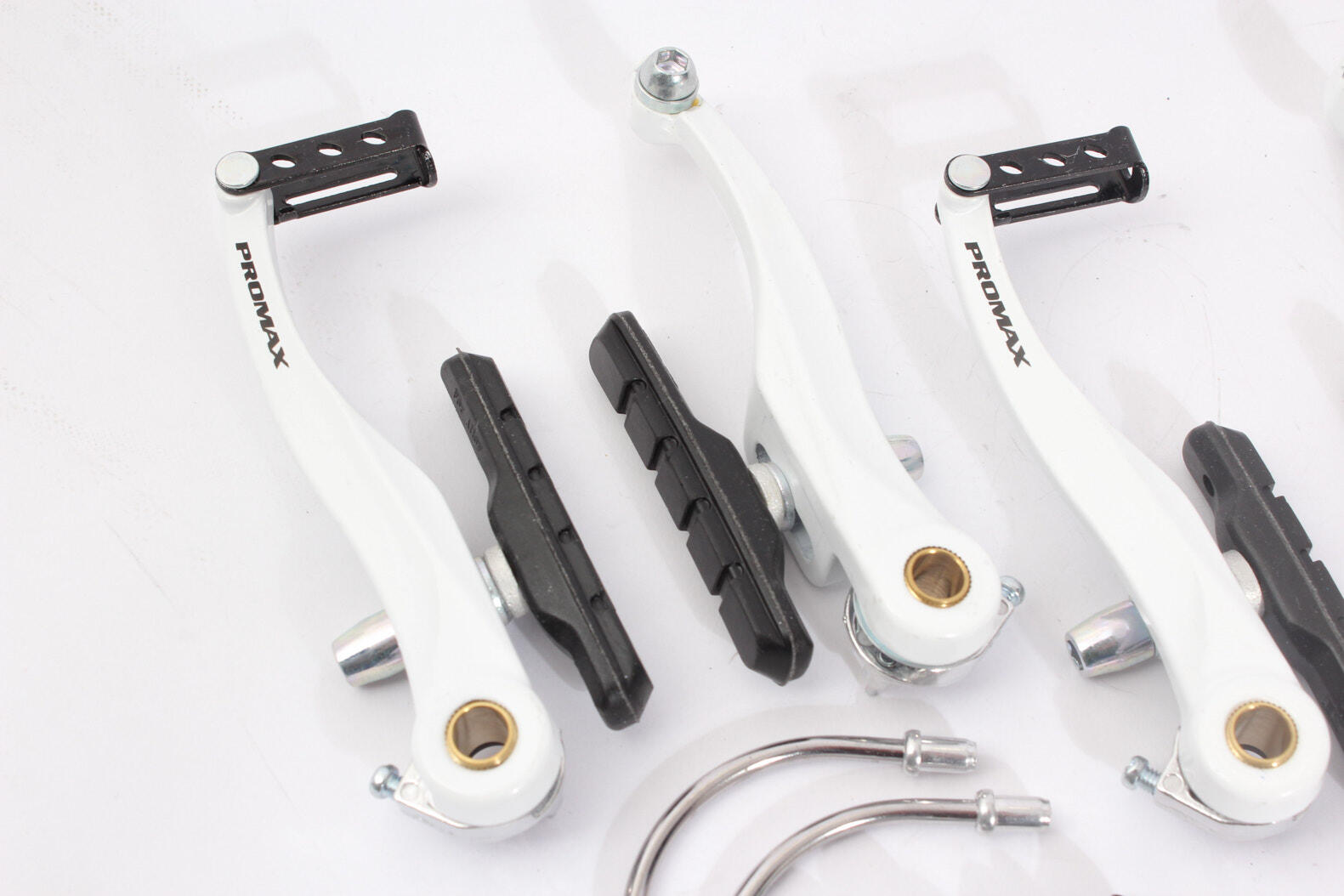 BMX V-brake set delantero y trasero KHE PROMAX blanco 2/5