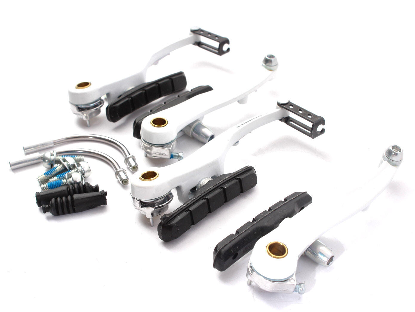 BMX V-brake set delantero y trasero KHE PROMAX blanco 3/5