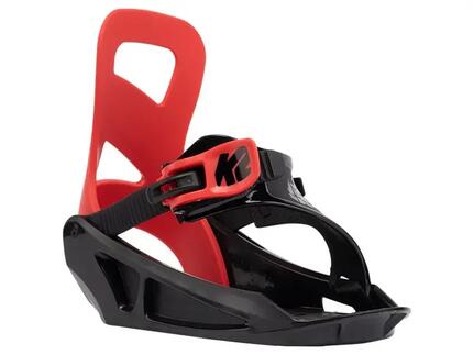 Wiązania snowboardowe K2 MINI TURBO Red 2023