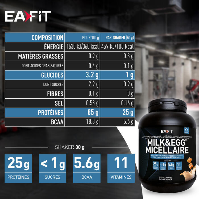 Milk & Egg 95 Micellaire Caramel 750 g 2/7