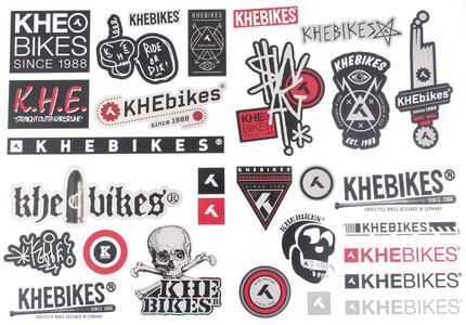 Original KHE Aufkleberbogen