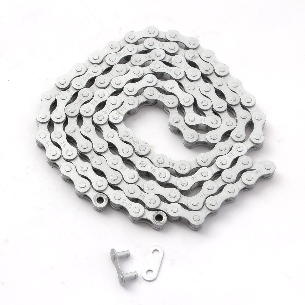 Cadena BMX KHE M-WAVE inoxidable 4/4