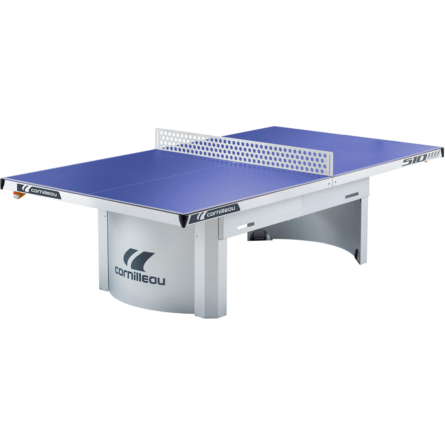 Pro 510M Outdoor Table Tennis Table Blue 1/7